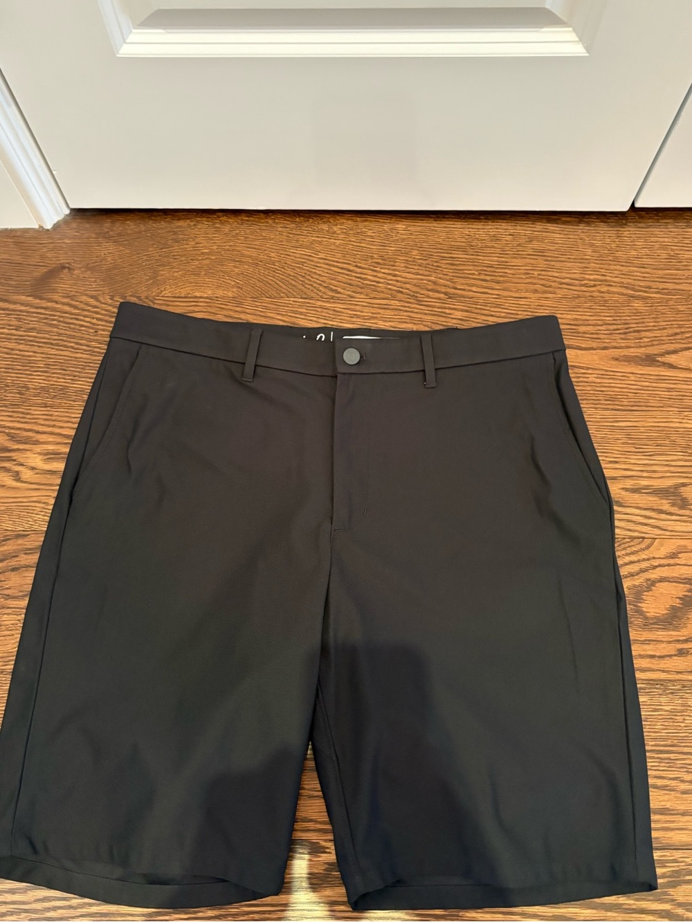 Johnnie-O Classic Black Men's Stretch Golf Shorts